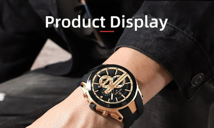 REWARD Men’s Chronograph Sports Watch with Silicone Strap – Model 83046